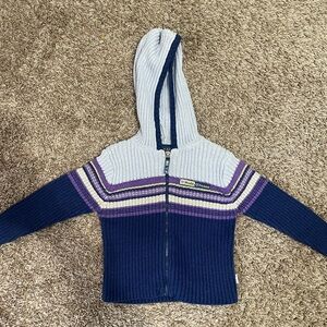 VINTAGE Mudd Sweater Hooded Jacket